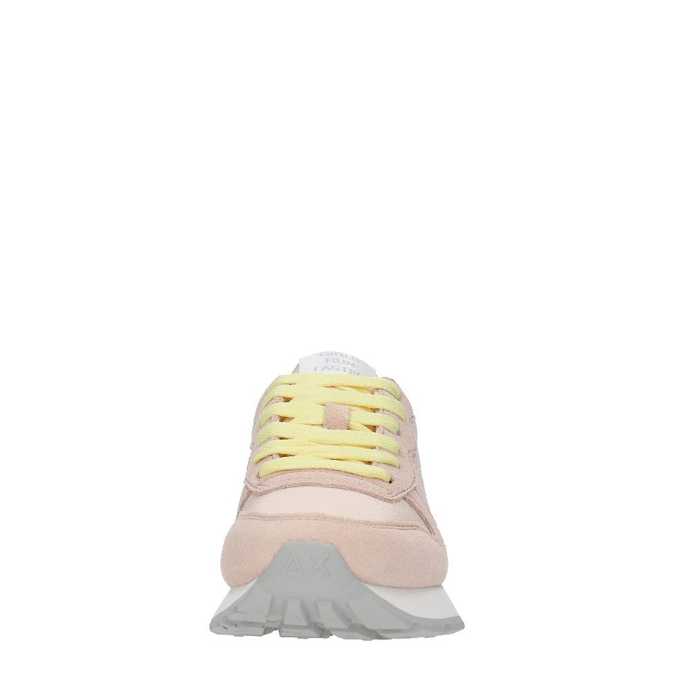 SUN68 Sneakers In Camoscio E Tessuto