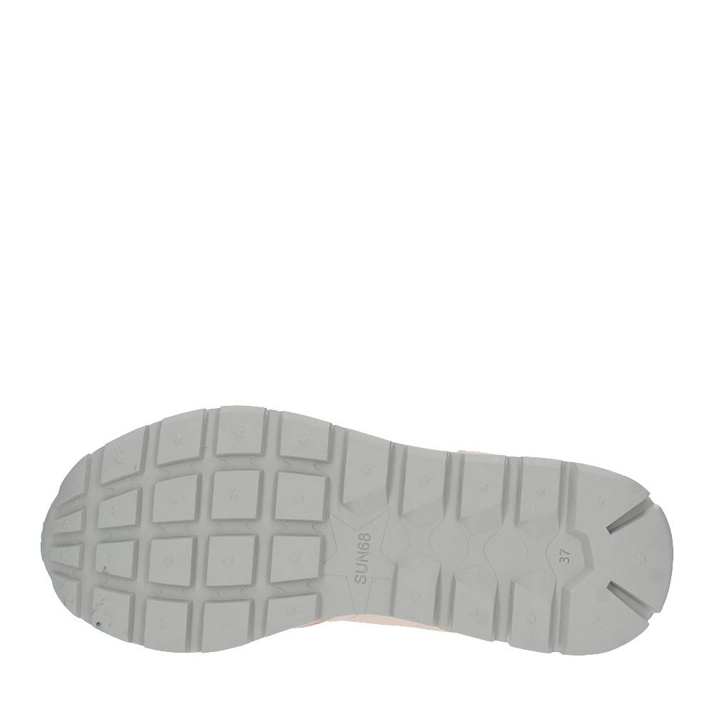 SUN68 Sneakers In Camoscio E Tessuto