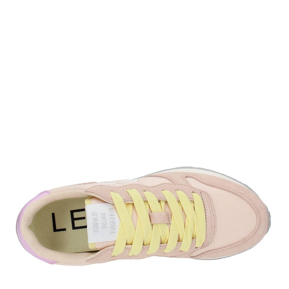 SUN68 Sneakers In Camoscio E Tessuto