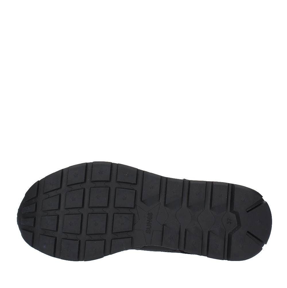 SUN68 Sneakers In Camoscio E Tessuto