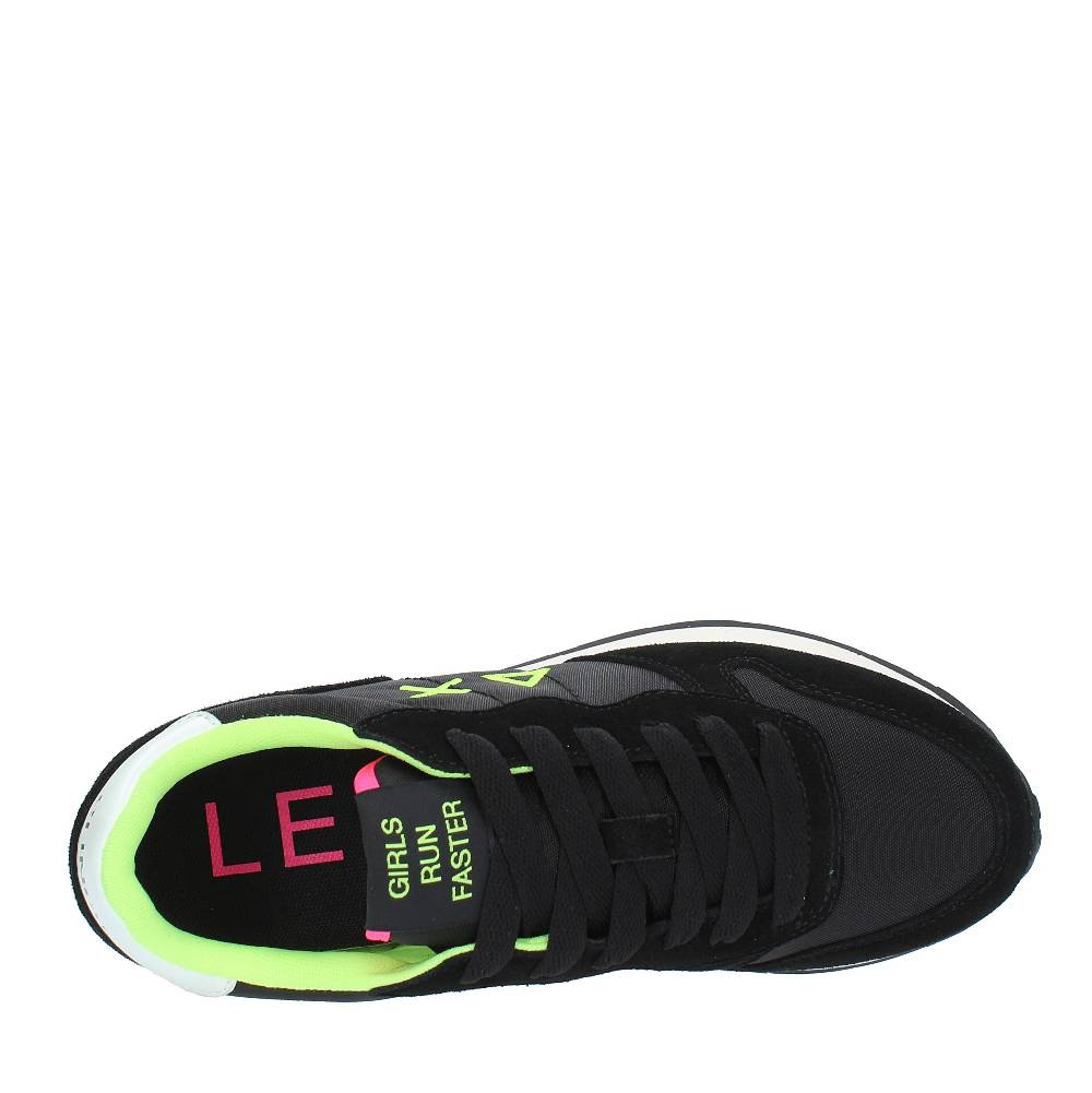 SUN68 Sneakers In Camoscio E Tessuto