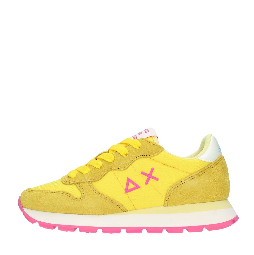 SUN68 Sneakers in camoscio e tessuto