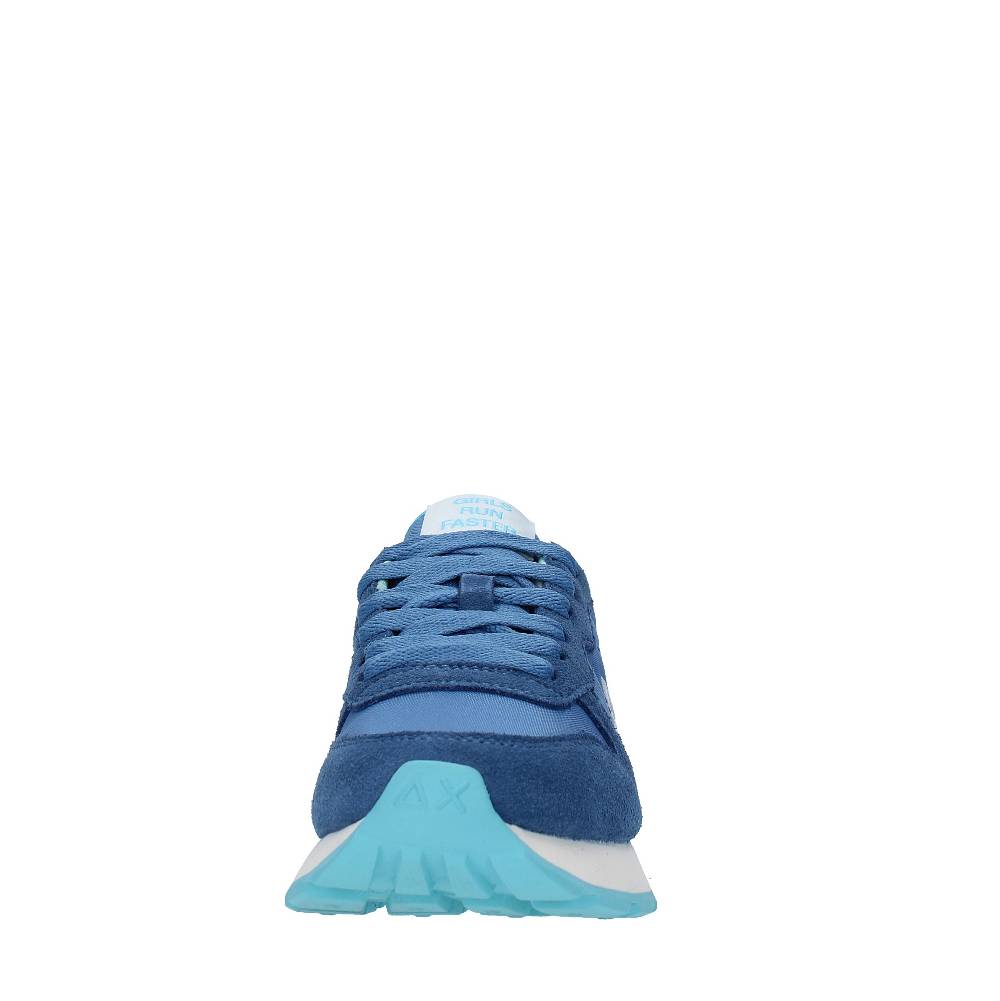 SUN68 Sneakers In Camoscio E Tessuto