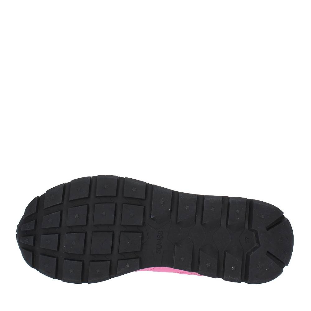 SUN68 Sneakers In Camoscio E Tessuto