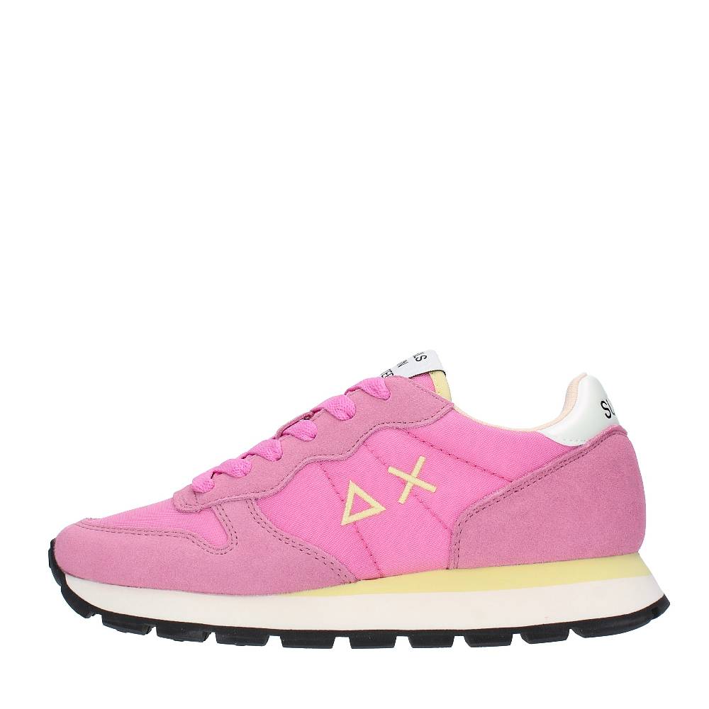 SUN68 Sneakers in camoscio e tessuto