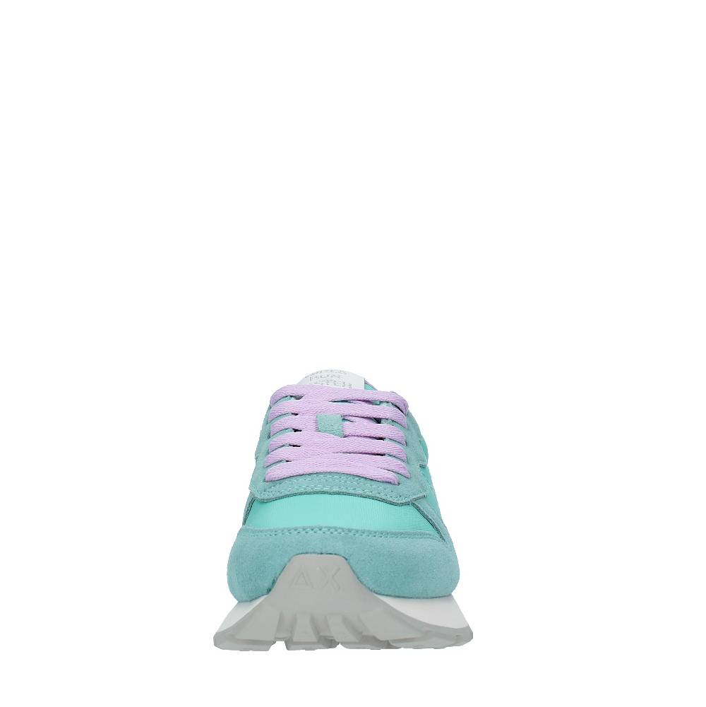 SUN68 Sneakers In Camoscio E Tessuto