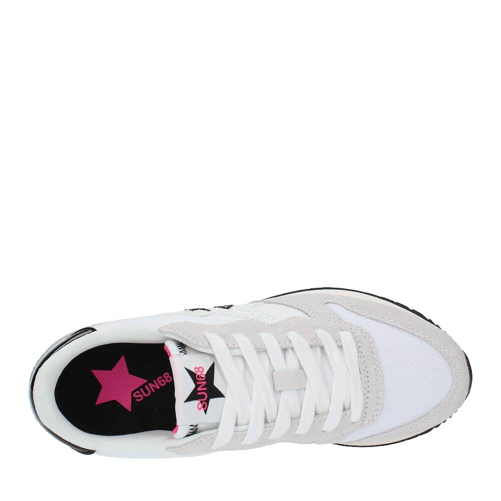 SUN68 Sneakers In Camoscio E Tessuto