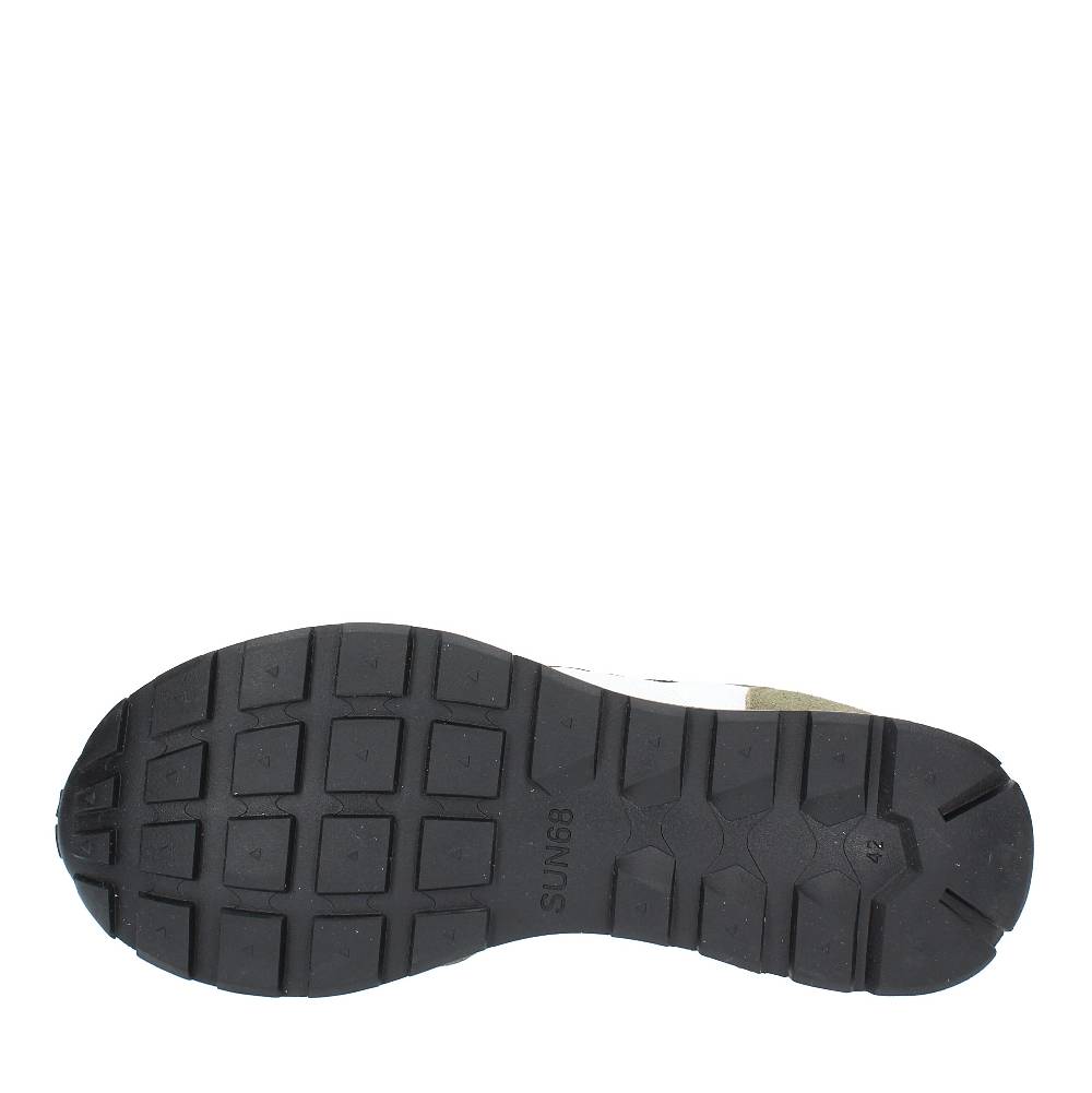 SUN68 Sneakers In Camoscio E Tessuto