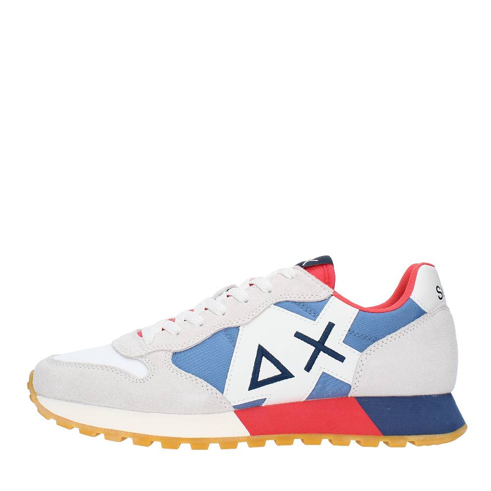 SUN68 Sneakers in pelle camoscio e tessuto