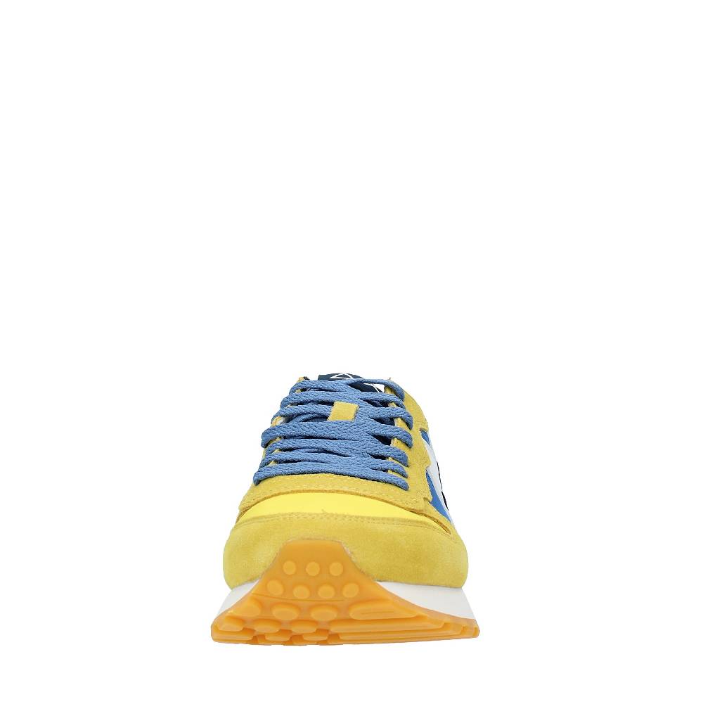 SUN68 Sneakers In Pelle Camoscio E Tessuto