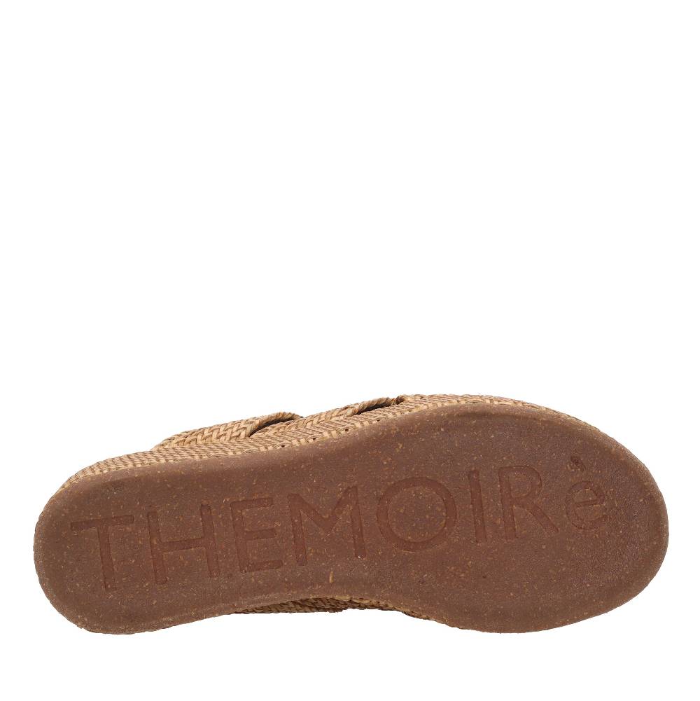 THEMOIRE Mules Con Zeppa In Tessuto Vegano