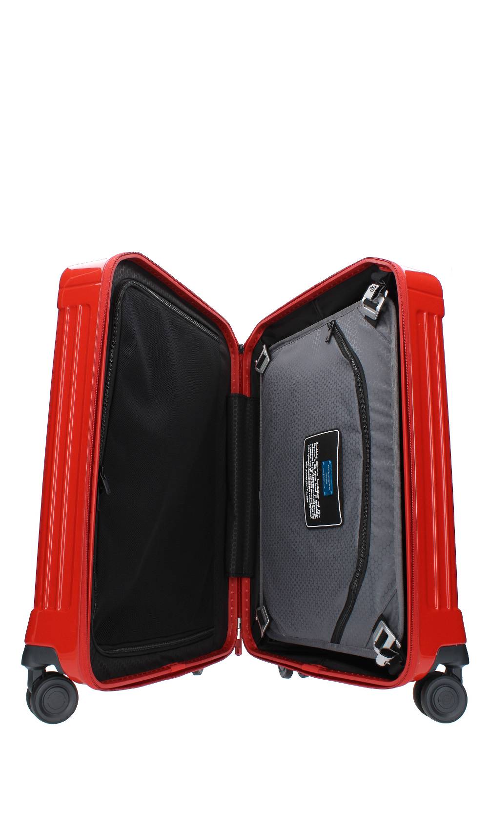 PIQUADRO Trolley PIQUADRO Modello BV4425PQL-R In Policarbonato Rigido