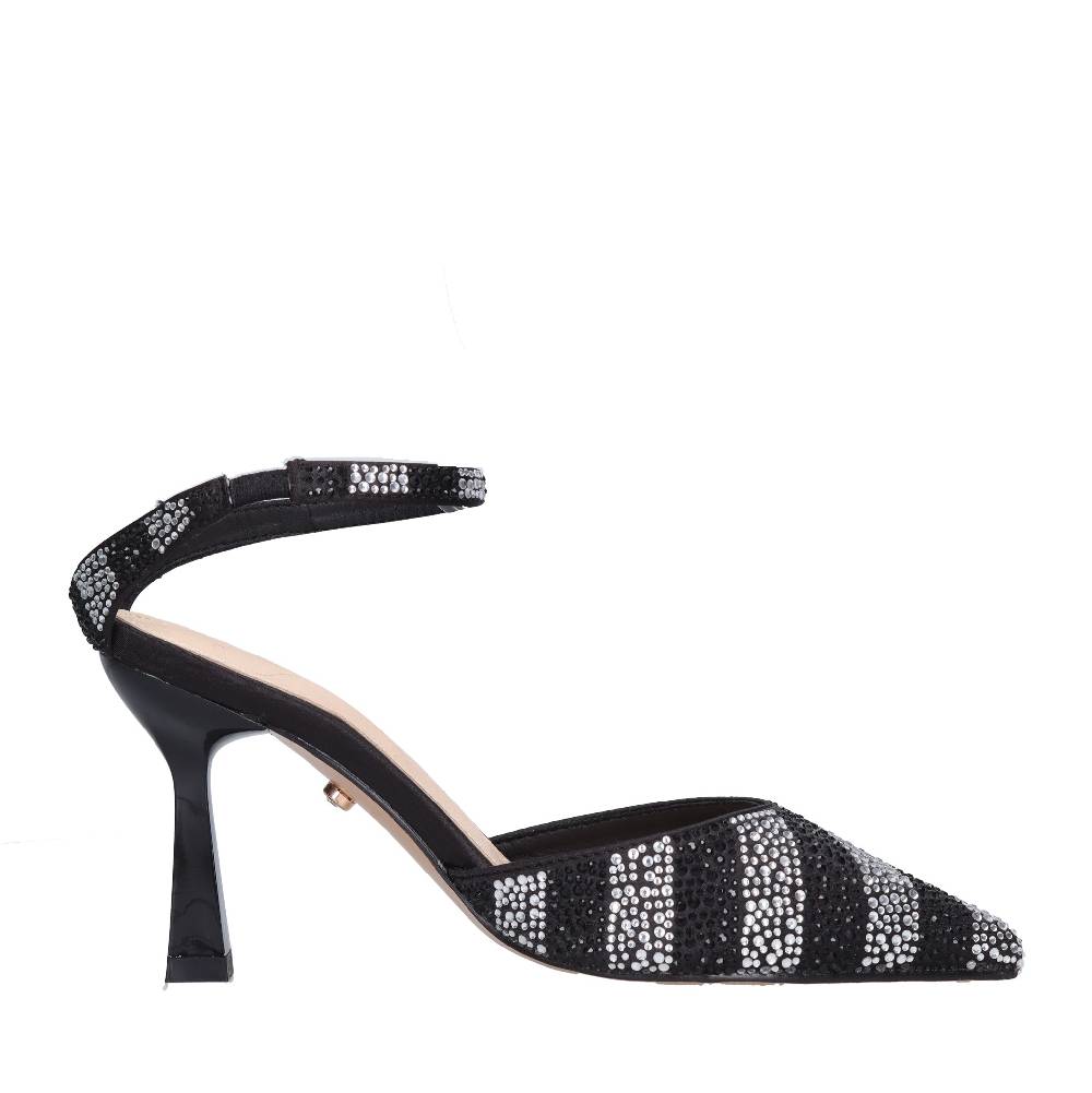 TWENTY FOURHAITCH Décolleté Slingback Con Strass