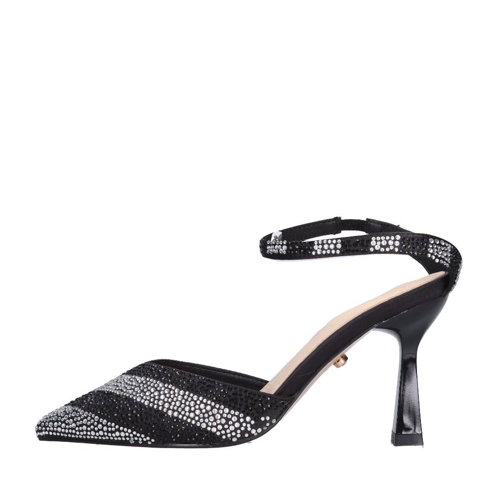 TWENTY FOURHAITCH Décolleté Slingback con strass