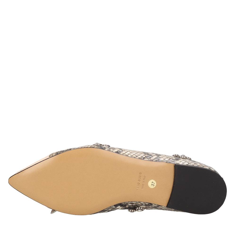 UNCONVENTIONAL ROYAL Ballerine In Pelle