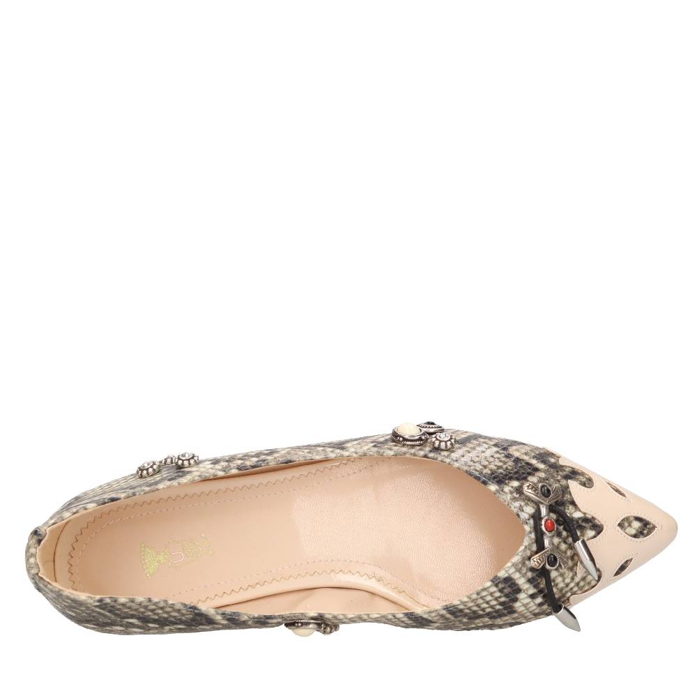 UNCONVENTIONAL ROYAL Ballerine In Pelle