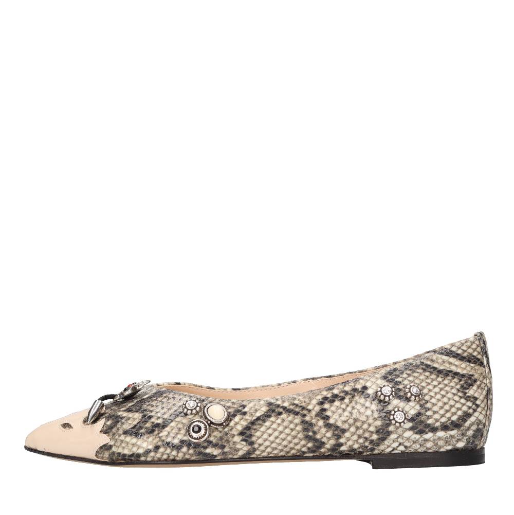 UNCONVENTIONAL ROYAL Ballerine in pelle