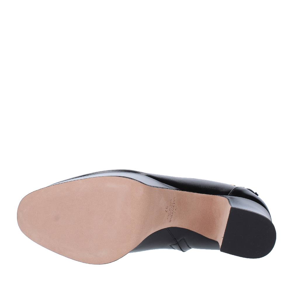 VALENTINO GARAVANI Tronchetti Plateau In Pelle