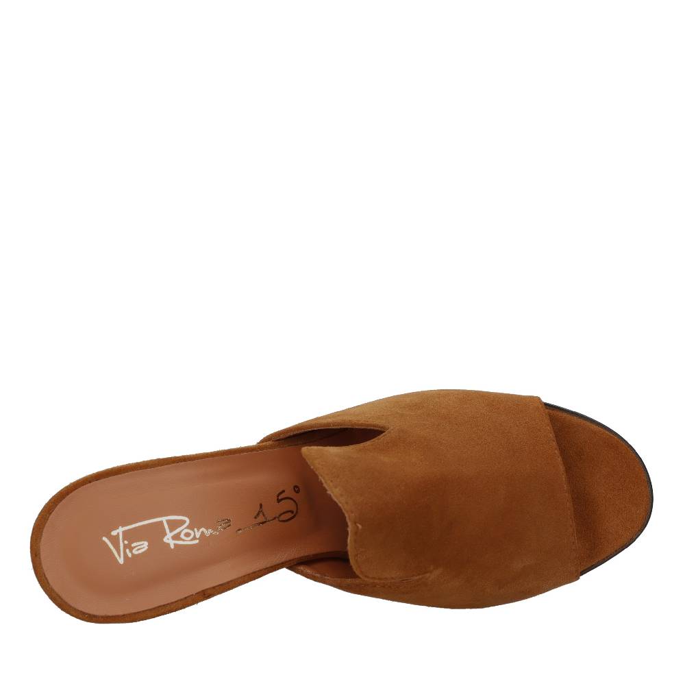 VIA ROMA 15 Mules In Camoscio