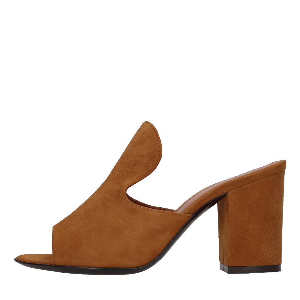 VIA ROMA 15 Mules in camoscio