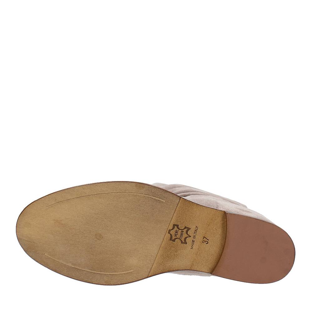 VIA ROMA 15 Stivali Modello 4159 In Camoscio