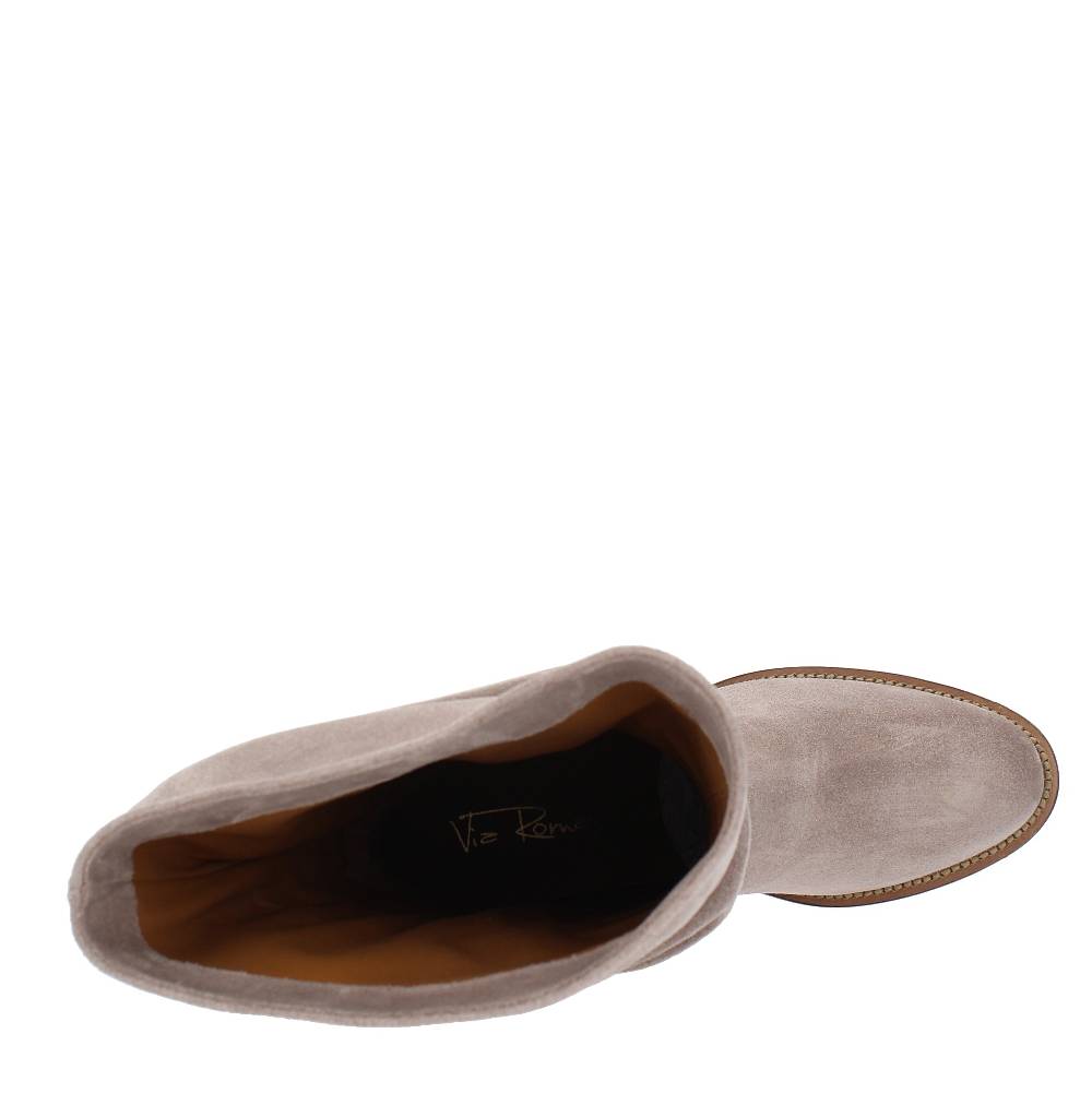 VIA ROMA 15 Stivali Modello 4159 In Camoscio