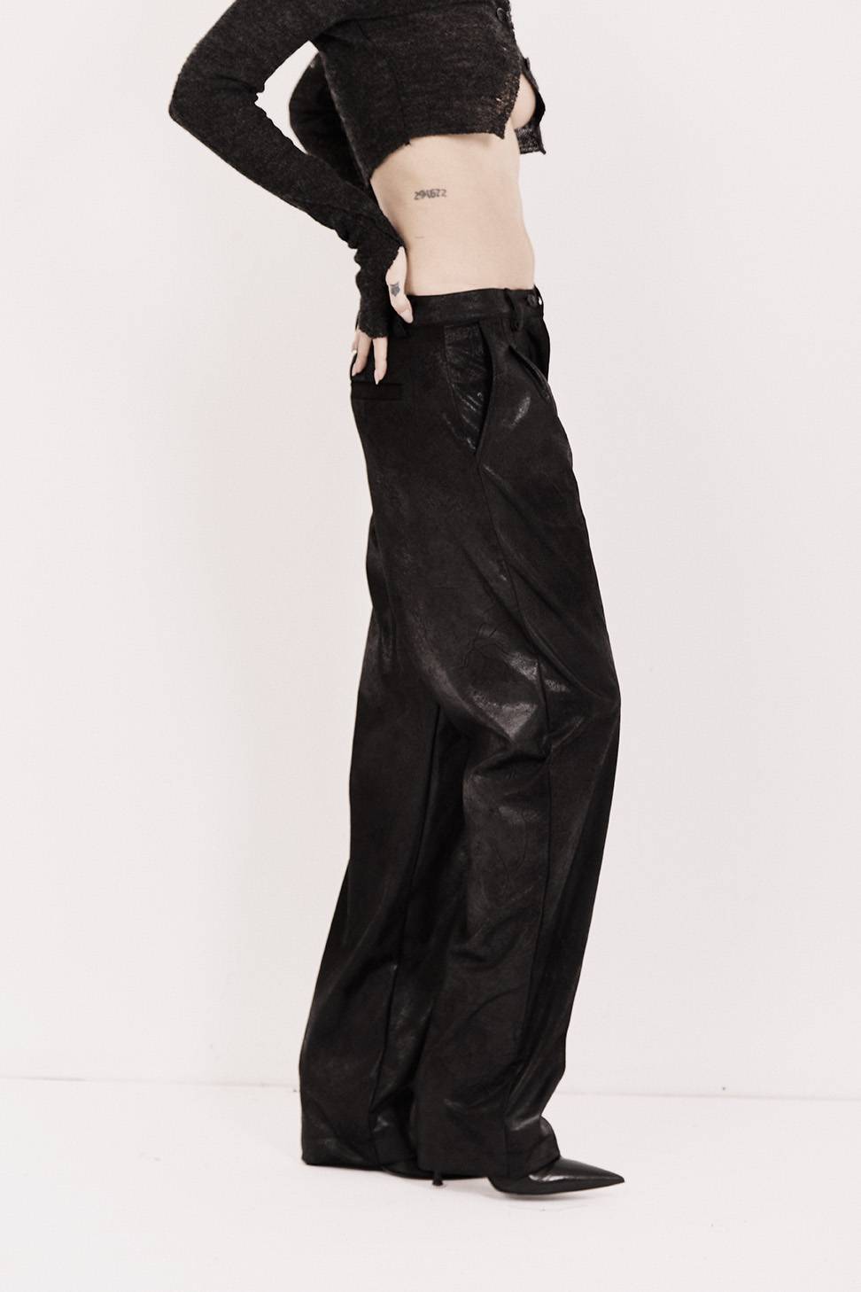 Nostrasantissima Pantalone Eco-Pelle