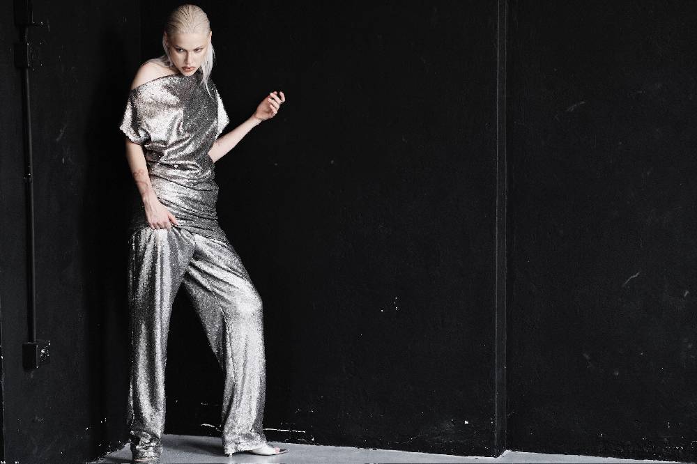 Nostrasantissima PANTALONI PAILLETTES