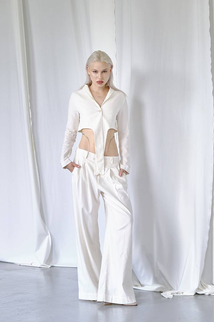 Nostrasantissima Pantaloni Palazzo