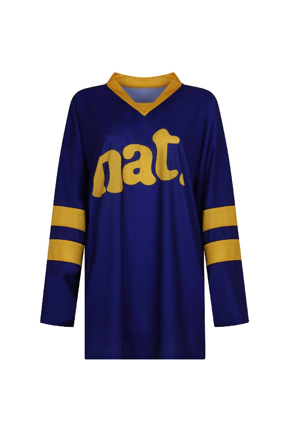 Not After Ten 555 HOCKEY TEE BLUE ROYAL