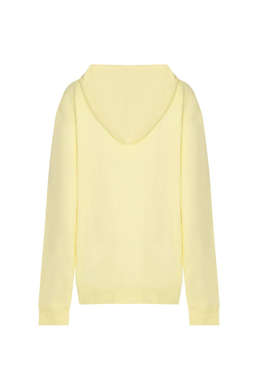 Not After Ten HOODIE ZIP NAT SS PASTEL YELLOW