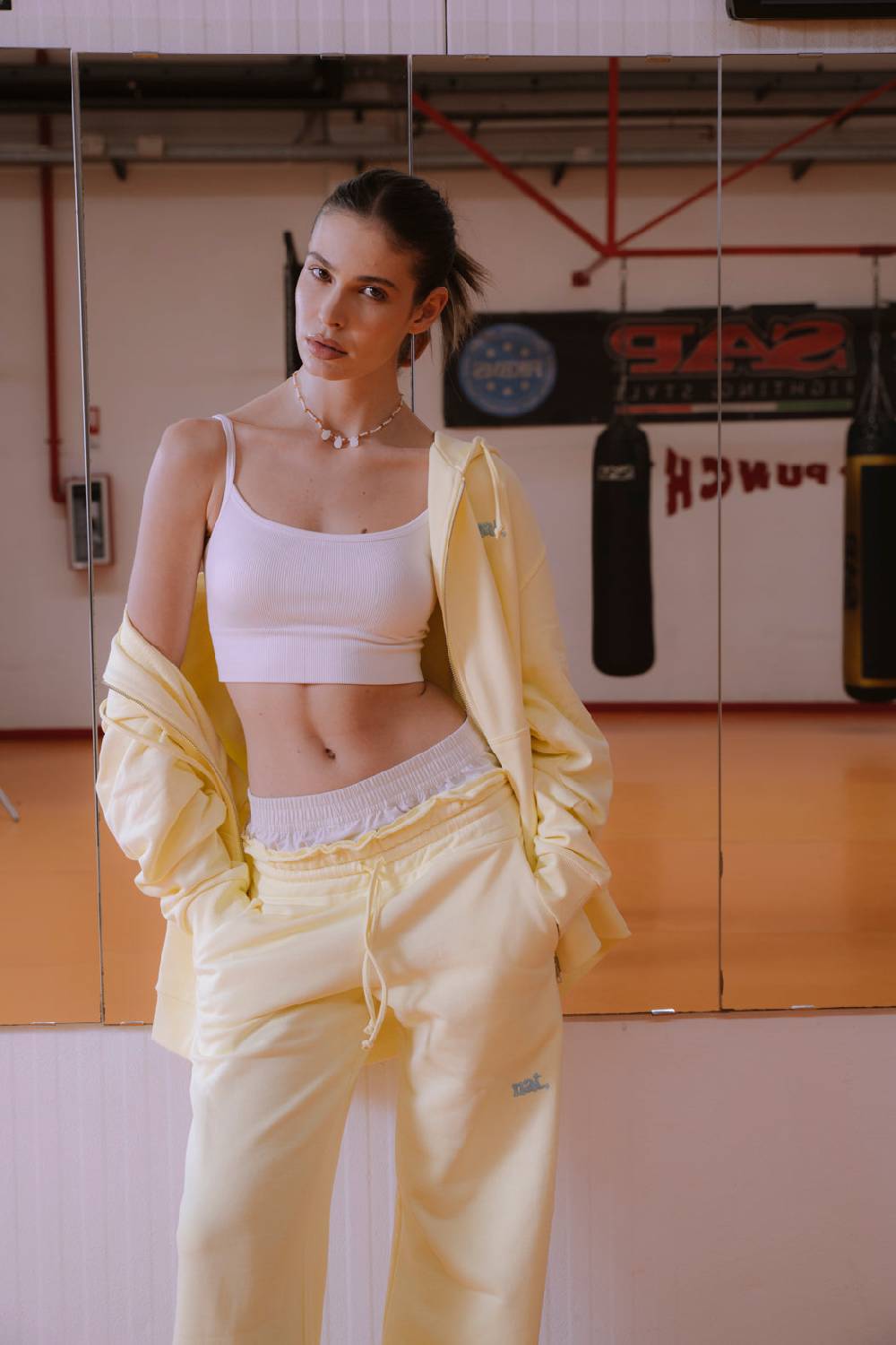 Not After Ten PANTA BOXER SS PASTEL YELLOW