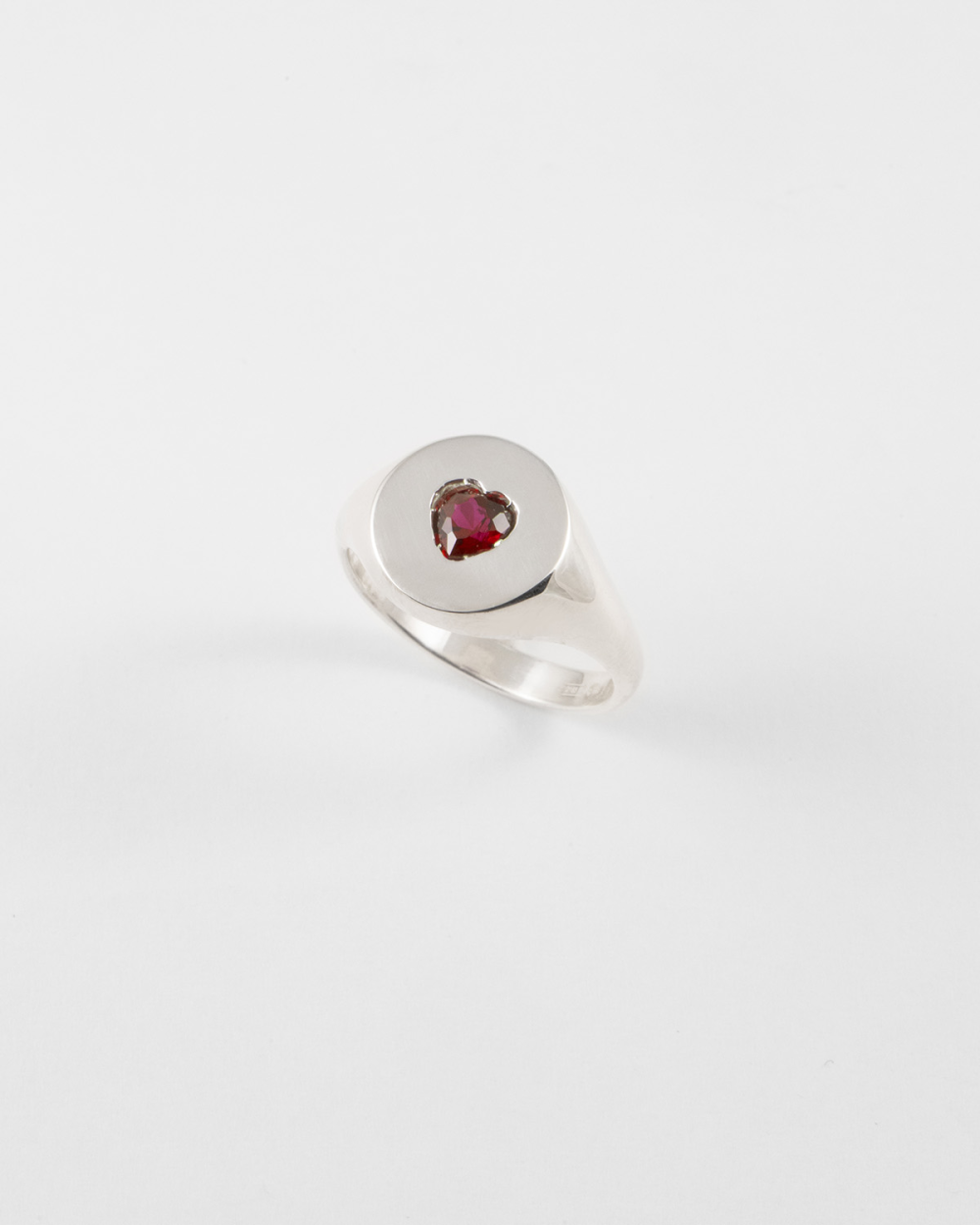 Nove25 ANELLO CHEVALIER LOVE PROMISE IN ARGENTO CON BRILLANTE A CUORE