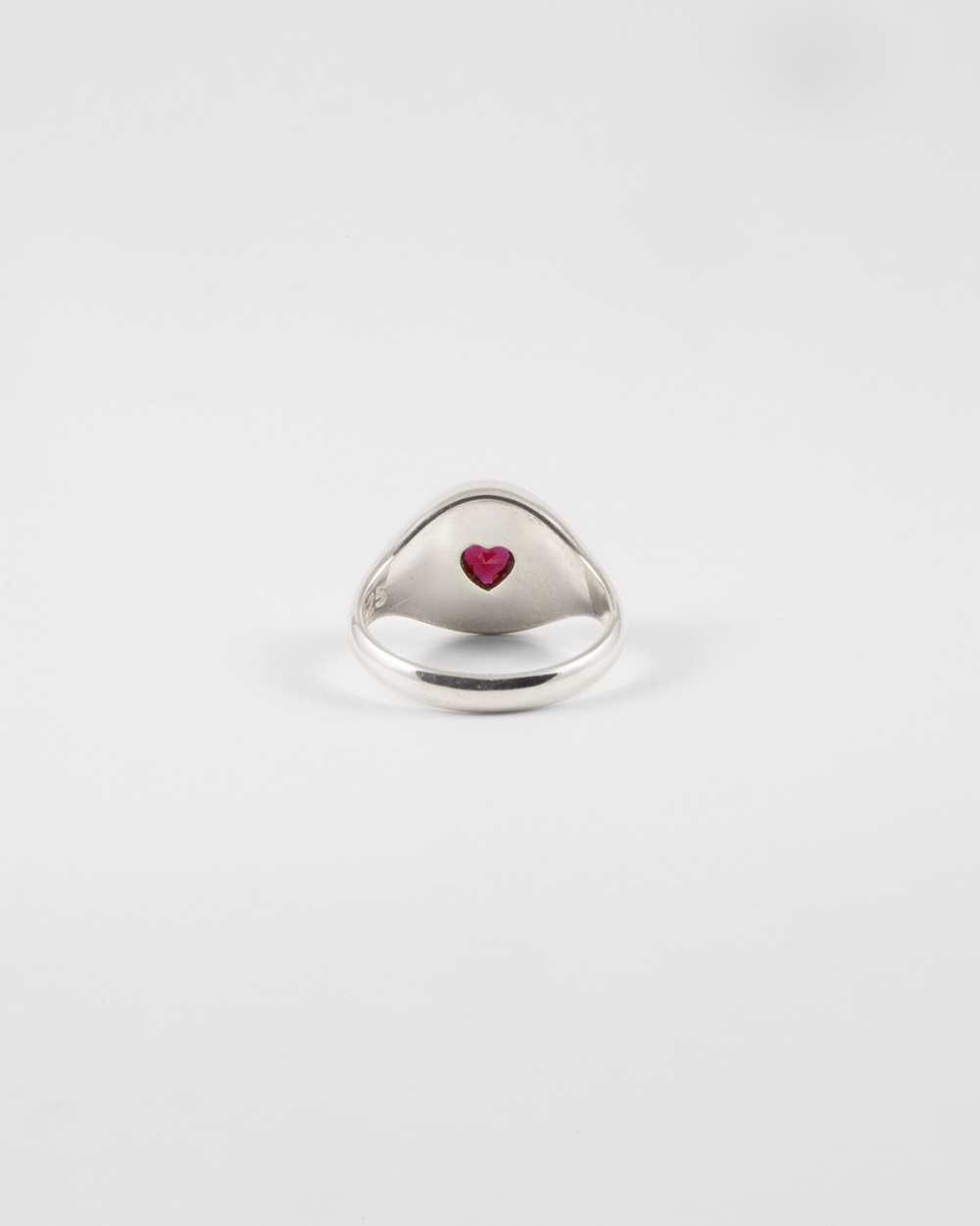 Nove25 ANELLO CHEVALIER LOVE PROMISE IN ARGENTO CON BRILLANTE A CUORE