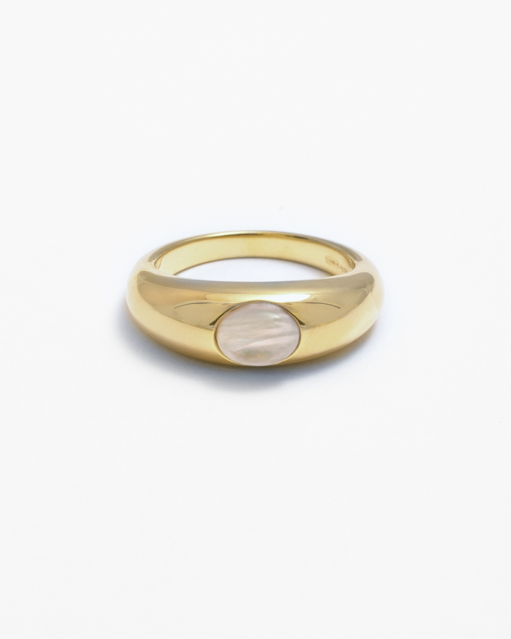 Nove25 ANELLO FEDONA IRIS PLACCATO ORO CON MADREPERLA