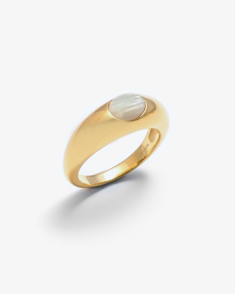 Nove25 ANELLO FEDONA IRIS PLACCATO ORO CON MADREPERLA