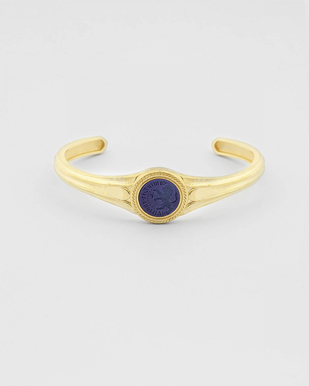 Nove25 BRACCIALE CHEVALIER VIRIBUS ET ANIMO LAPIS ORO GIALLO