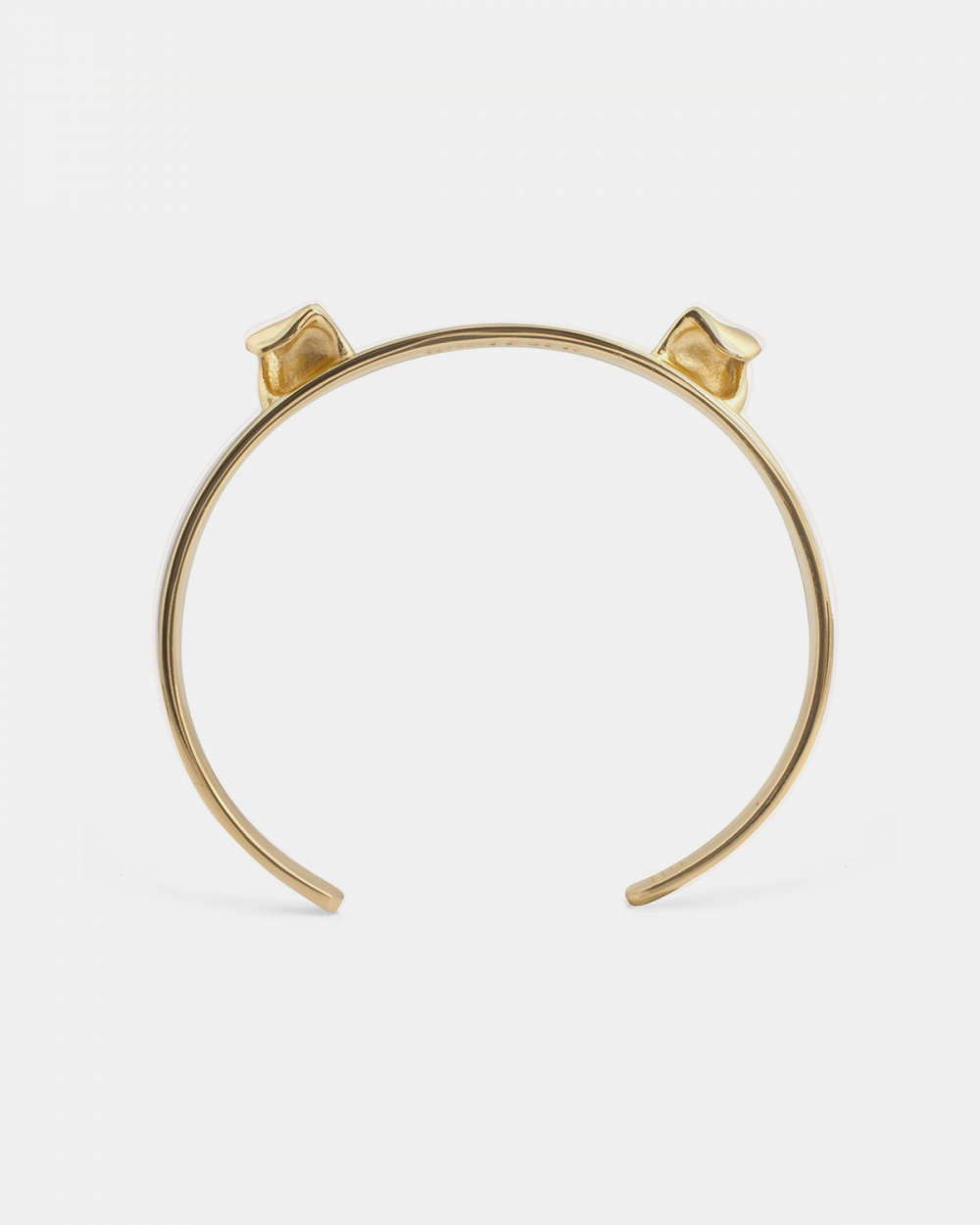 Nove25 BRACCIALE DOG FEVER ORECCHIE CANE PLACCATO ORO