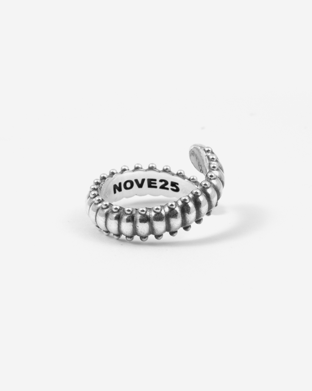 Nove25 ANELLO CENTIPEDE IN ARGENTO