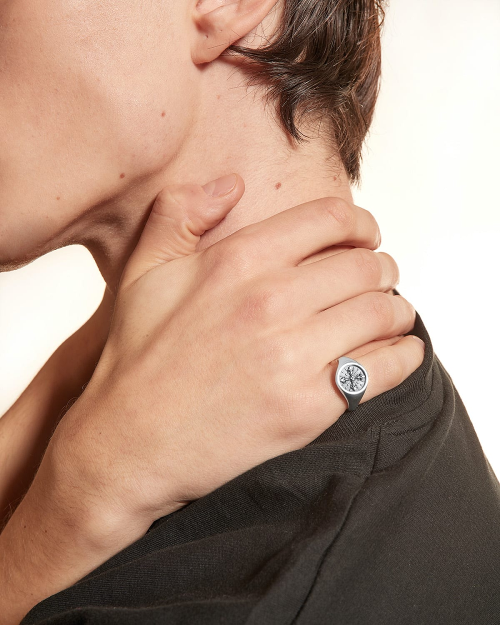 Nove25 ANELLO CHEVALIER CROCE GRECA