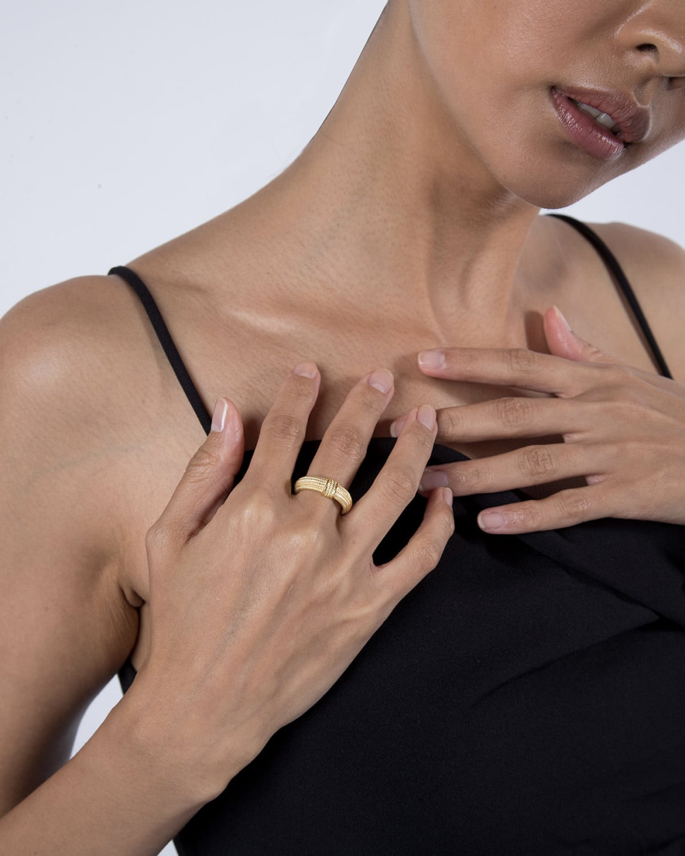 Nove25 ANELLO FEDE MAGNA GRECIA PLACCATO ORO