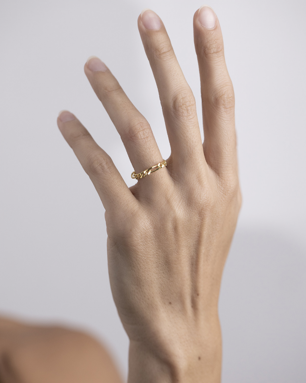 Nove25 ANELLO GRUMETTA 080 3+1 PLACCATO ORO