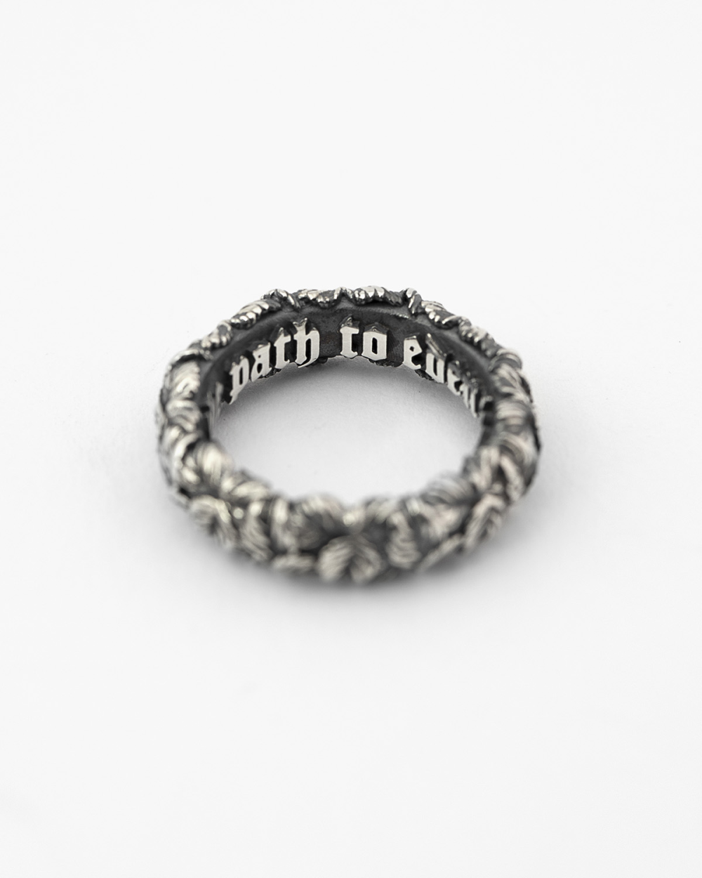 Nove25 CIONDOLO CERCHIO FOGLIE