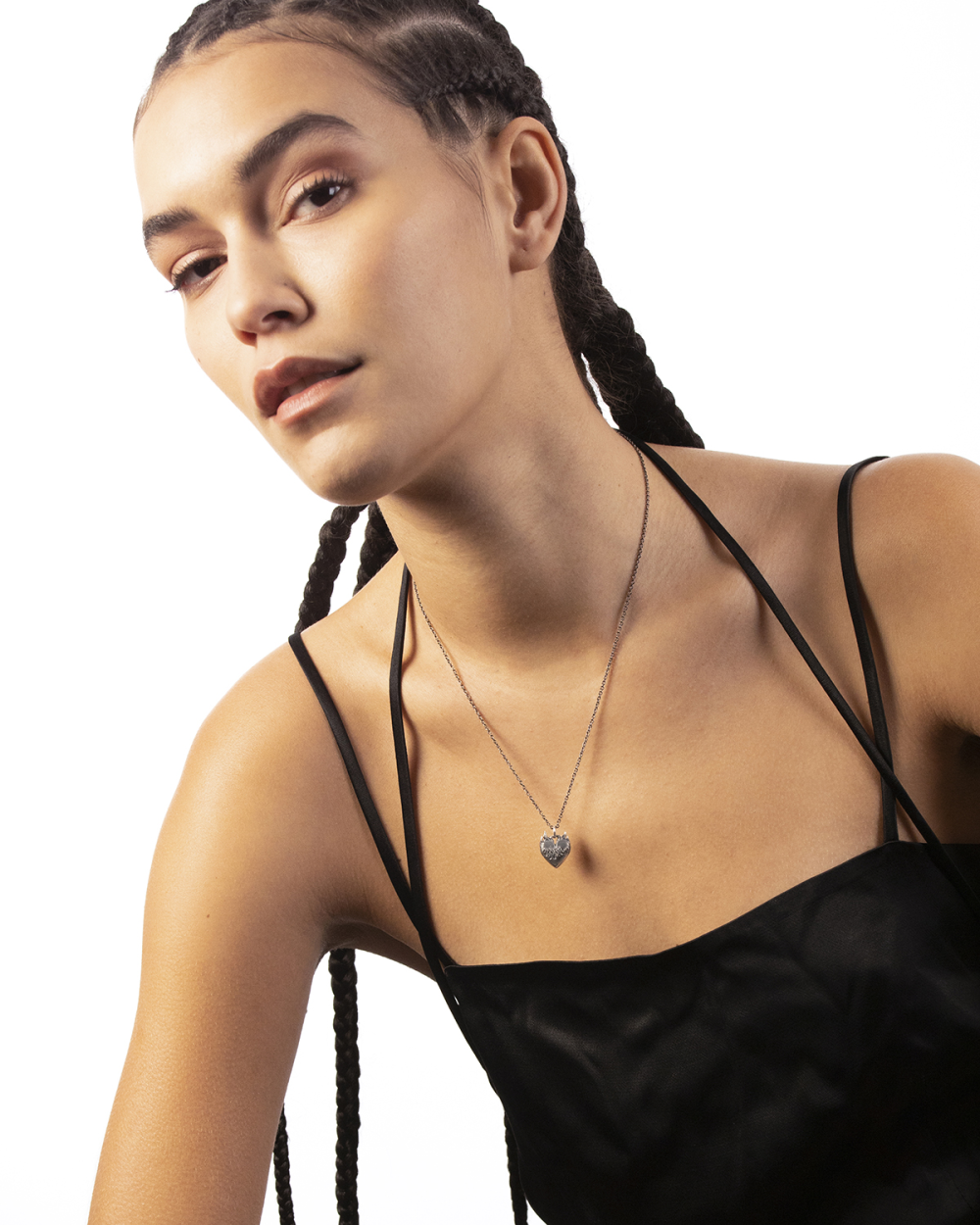 Nove25 CIONDOLO FLAMING HEART