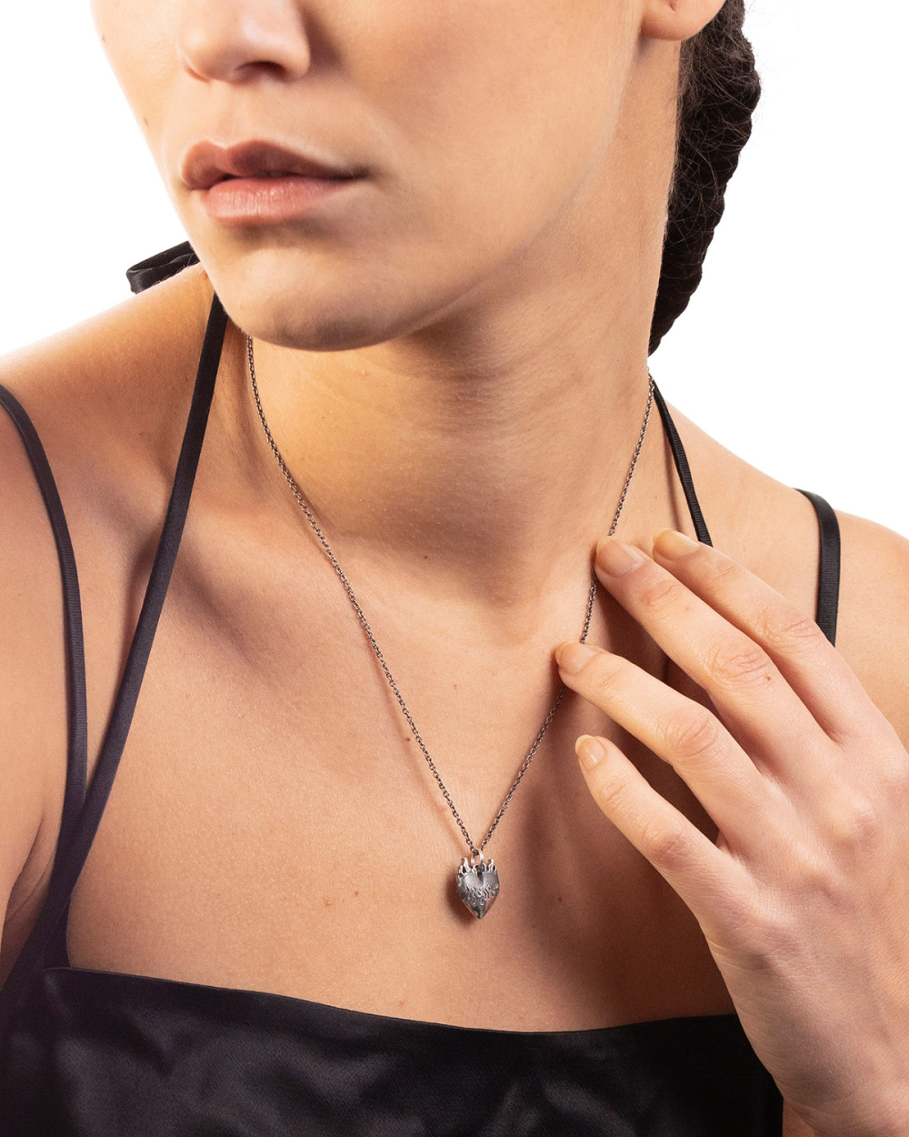 Nove25 CIONDOLO FLAMING HEART