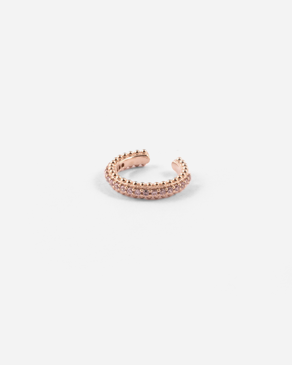 Nove25 EAR CUFF ROSE HANGER PLACCATO ORO ROSA