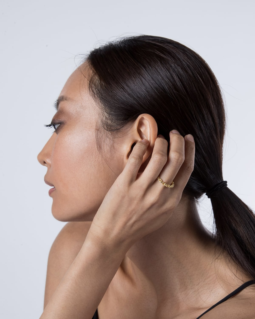 Nove25 FEDINA CATENA PLACCATA ORO