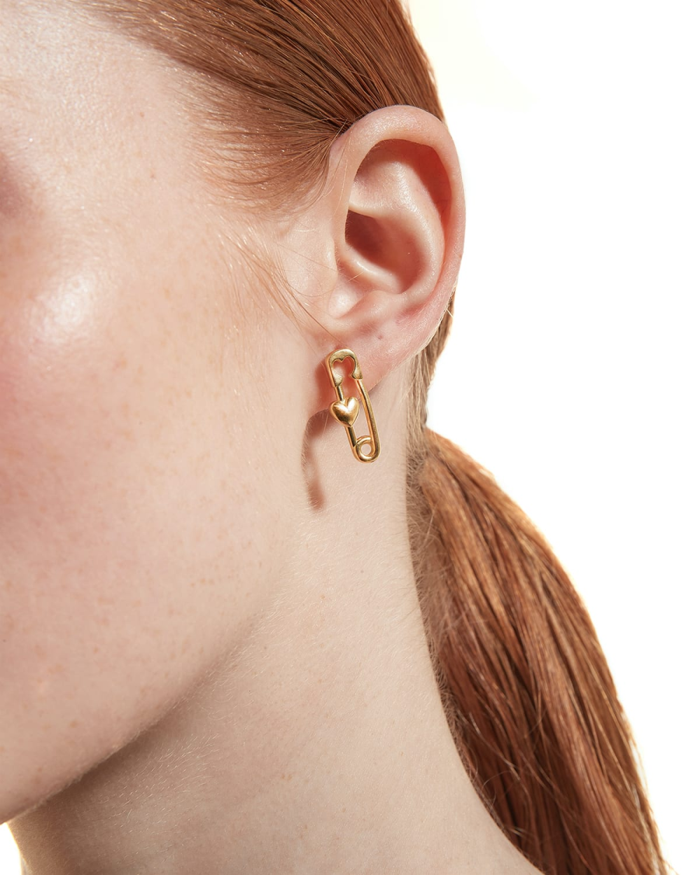 Nove25 ORECCHINO A LOBO PIN PLACCATO ORO