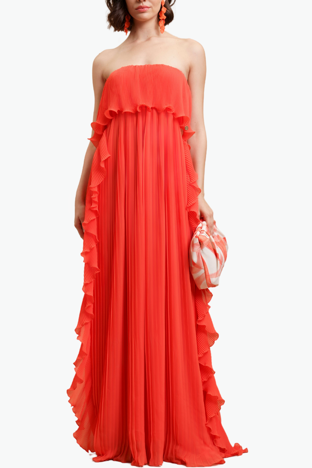 Nualy ABITO A FASCIA PLISSE'