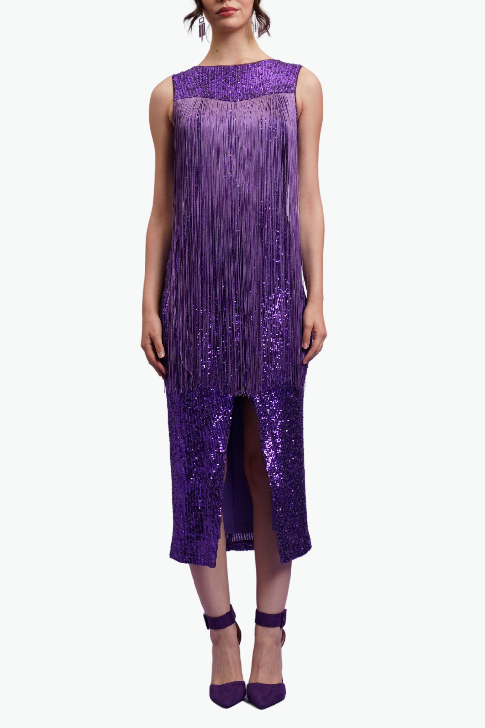 Nualy ABITO CON FRANGIA